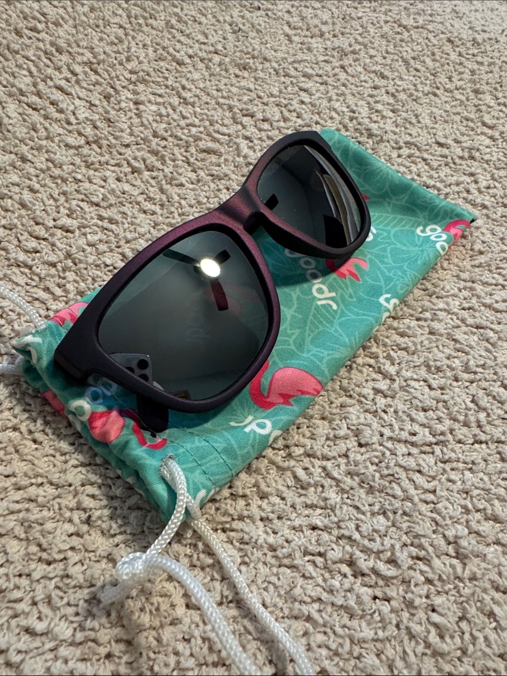 Purple Polarized Sunglasses iridescent Goodr Masters of the Macabre sold out!